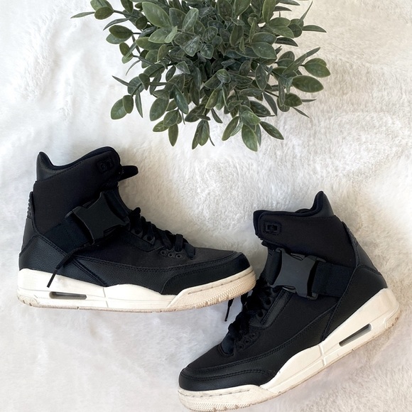 Women’s Air Jordan 3 Retro EXP XX Black Sail - Picture 1 of 13